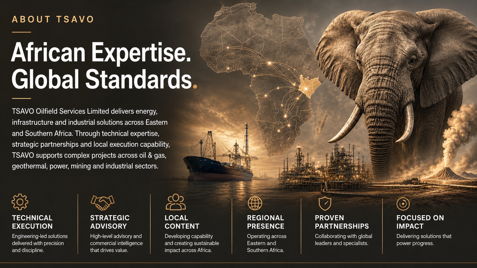 About Tsavo — African Expertise, Global Standards